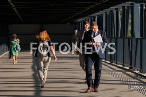  23.08.2023 WARSZAWA<br />
KONFERENCJA PRASOWA PRZEMYSLAWA CZARNKA I DANIELA MILEWSKIEGO<br />
N/Z PRZEMYSLAW CZARNEK<br />
FOT. MARCIN BANASZKIEWICZ/FOTONEWS  