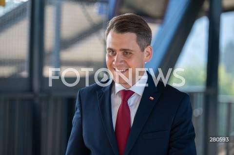  23.08.2023 WARSZAWA<br />
KONFERENCJA PRASOWA PRZEMYSLAWA CZARNKA I DANIELA MILEWSKIEGO<br />
N/Z DANIEL MILEWSKI<br />
FOT. MARCIN BANASZKIEWICZ/FOTONEWS  