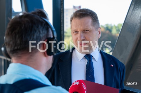  23.08.2023 WARSZAWA<br />
KONFERENCJA PRASOWA PRZEMYSLAWA CZARNKA I DANIELA MILEWSKIEGO<br />
N/Z PRZEMYSLAW CZARNEK<br />
FOT. MARCIN BANASZKIEWICZ/FOTONEWS  