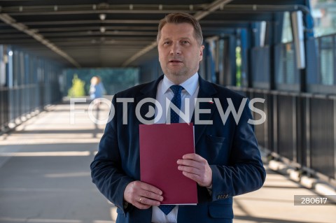  23.08.2023 WARSZAWA<br />
KONFERENCJA PRASOWA PRZEMYSLAWA CZARNKA I DANIELA MILEWSKIEGO<br />
N/Z PRZEMYSLAW CZARNEK<br />
FOT. MARCIN BANASZKIEWICZ/FOTONEWS  