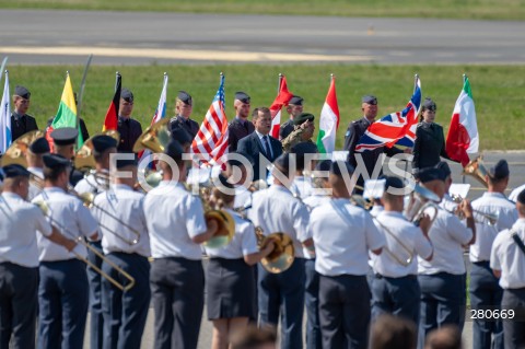  26.08.2023 RADOM<br />
MIEDZYNARODOWE POKAZY LOTNICZE AIR SHOW<br />
NIEZWYCIEZENI W PRZESTWORZACH<br />
N/Z MARIUSZ BLASZCZAK<br />
FOT. MARCIN BANASZKIEWICZ/FOTONEWS  