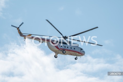  26.08.2023 RADOM<br />
MIEDZYNARODOWE POKAZY LOTNICZE AIR SHOW<br />
NIEZWYCIEZENI W PRZESTWORZACH<br />
N/Z HELIKOPTER RZADOWY<br />
FOT. MARCIN BANASZKIEWICZ/FOTONEWS  