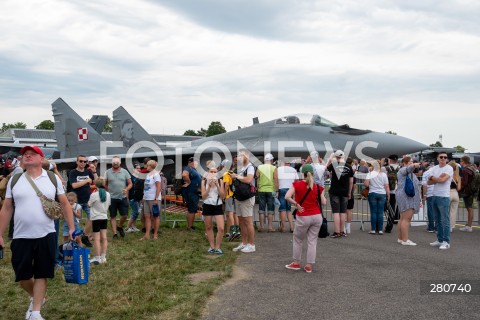  26.08.2023 RADOM<br />
MIEDZYNARODOWE POKAZY LOTNICZE AIR SHOW<br />
NIEZWYCIEZENI W PRZESTWORZACH<br />
N/Z WYSTAWA STATYCZNA<br />
FOT. MARCIN BANASZKIEWICZ/FOTONEWS  