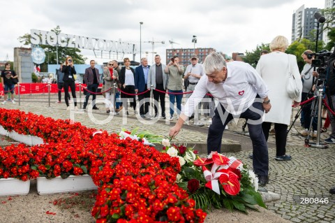  31.08.2023 GDANSK<br />
OBCHODY ROCZNICY SIERPNIA 1980 W GDANSKU<br />
N/Z BOGDAN BORUSEWICZ<br />
 