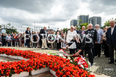  31.08.2023 GDANSK<br />
OBCHODY ROCZNICY SIERPNIA 1980 W GDANSKU<br />
N/Z LECH WALESA<br />
 