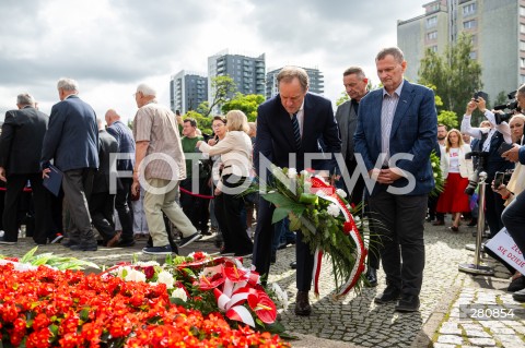  31.08.2023 GDANSK<br />
OBCHODY ROCZNICY SIERPNIA 1980 W GDANSKU<br />
N/Z MIECZYSLAW STRUK<br />
 