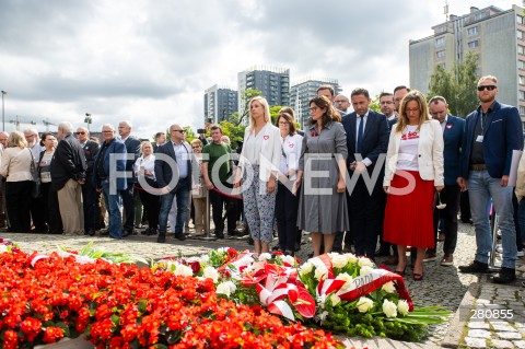  31.08.2023 GDANSK<br />
OBCHODY ROCZNICY SIERPNIA 1980 W GDANSKU<br />
N/Z ALEKSANDRA DULKIEWICZ<br />
 