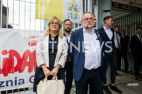  31.08.2023 GDANSK<br />
OBCHODY ROCZNICY SIERPNIA 1980 W GDANSKU<br />
N/Z MAGDALENA ADAMOWICZ PIOTR ADAMOWICZ<br />
 