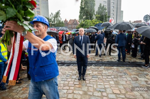  31.08.2023 GDANSK<br />
OBCHODY ROCZNICY SIERPNIA 1980 W GDANSKU<br />
N/Z DARIUSZ DRELICH<br />
 