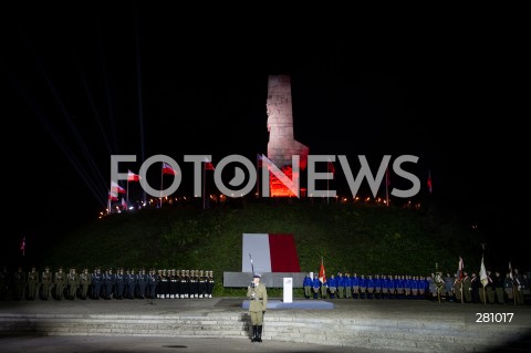  01.09.2023 GDANSK<br />
OBCHODY 84. ROCZNICY WYBUCHU II WOJNY SWIATOWEJ NA WESTERPLATTE<br />
N/Z WIDOK POMNIK OBRONCOW WYBRZEZA WESTERPLATTE<br />
 