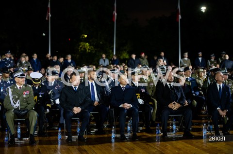  01.09.2023 GDANSK<br />
OBCHODY 84. ROCZNICY WYBUCHU II WOJNY SWIATOWEJ NA WESTERPLATTE<br />
N/Z MARIUSZ BLASZCZAK ANDRZEJ DUDA<br />
 