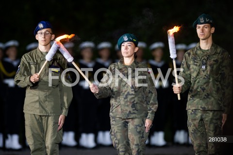  01.09.2023 GDANSK<br />
OBCHODY 84. ROCZNICY WYBUCHU II WOJNY SWIATOWEJ NA WESTERPLATTE<br />
N/Z OGIEN POKOJU<br />
 