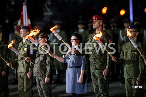  01.09.2023 GDANSK<br />
OBCHODY 84. ROCZNICY WYBUCHU II WOJNY SWIATOWEJ NA WESTERPLATTE<br />
N/Z OGIEN POKOJU<br />
 