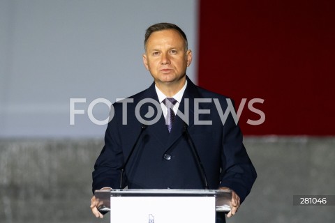  01.09.2023 GDANSK<br />
OBCHODY 84. ROCZNICY WYBUCHU II WOJNY SWIATOWEJ NA WESTERPLATTE<br />
N/Z ANDRZEJ DUDA<br />
 