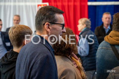  15.10.2023 WARSZAWA<br />
WYBORY PARLAMENTARNE 2023 <br />
N/Z PREMIER MATEUSZ MORAWIECKI<br />
FOT. MARCIN BANASZKIEWICZ/FOTONEWS  