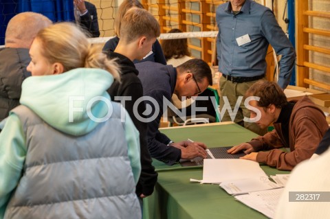  15.10.2023 WARSZAWA<br />
WYBORY PARLAMENTARNE 2023 <br />
N/Z PREMIER MATEUSZ MORAWIECKI<br />
FOT. MARCIN BANASZKIEWICZ/FOTONEWS  