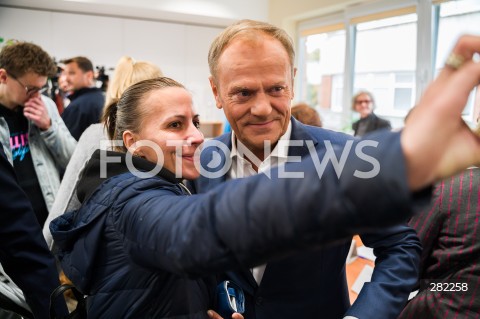  15.10.2023 WARSZAWA<br />
WYBORY PARLAMENTARNE 2023<br />
N/Z DONALD TUSK<br />
 