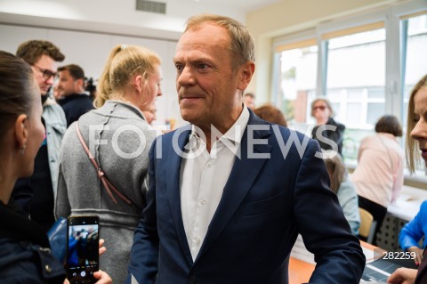  15.10.2023 WARSZAWA<br />
WYBORY PARLAMENTARNE 2023<br />
N/Z DONALD TUSK<br />
 