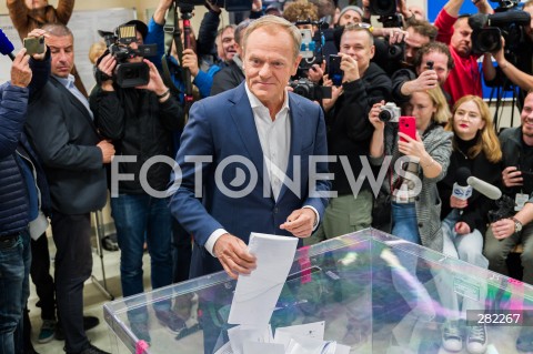  15.10.2023 WARSZAWA<br />
WYBORY PARLAMENTARNE 2023<br />
N/Z DONALD TUSK<br />
 