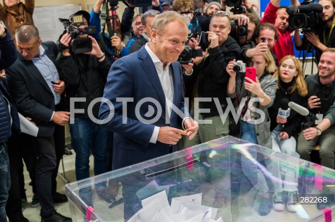  15.10.2023 WARSZAWA<br />
WYBORY PARLAMENTARNE 2023<br />
N/Z DONALD TUSK<br />
 