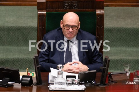  28.11.2023 WARSZAWA SEJM <br />
POSIEDZENIE SEJMU <br />
N/Z PIOTR ZGORZELSKI<br />
FOT. MARCIN BANASZKIEWICZ/FOTONEWS 