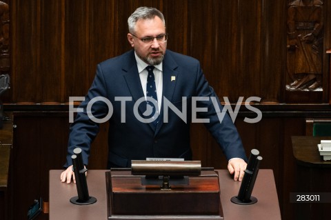  28.11.2023 WARSZAWA SEJM <br />
POSIEDZENIE SEJMU <br />
N/Z MIROSLAW SUCHON<br />
FOT. MARCIN BANASZKIEWICZ/FOTONEWS 