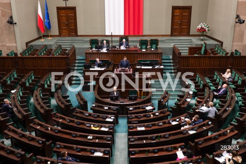  28.11.2023 WARSZAWA SEJM <br />
POSIEDZENIE SEJMU <br />
N/Z SEJM SALA PLENARNA<br />
FOT. MARCIN BANASZKIEWICZ/FOTONEWS 