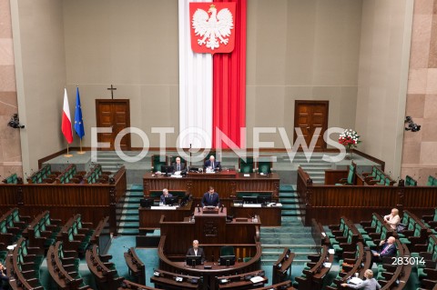  28.11.2023 WARSZAWA SEJM <br />
POSIEDZENIE SEJMU <br />
N/Z SEJM SALA PLENARNA<br />
FOT. MARCIN BANASZKIEWICZ/FOTONEWS 