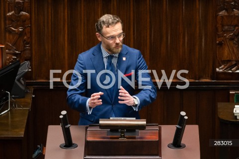  28.11.2023 WARSZAWA SEJM <br />
POSIEDZENIE SEJMU <br />
N/Z ZBIGNIEW BOGUCKI<br />
FOT. MARCIN BANASZKIEWICZ/FOTONEWS 