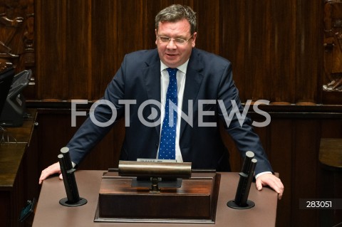  28.11.2023 WARSZAWA SEJM <br />
POSIEDZENIE SEJMU <br />
N/Z MICHAL WOJCIK<br />
FOT. MARCIN BANASZKIEWICZ/FOTONEWS 