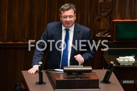  28.11.2023 WARSZAWA SEJM <br />
POSIEDZENIE SEJMU <br />
N/Z MICHAL WOJCIK<br />
FOT. MARCIN BANASZKIEWICZ/FOTONEWS 