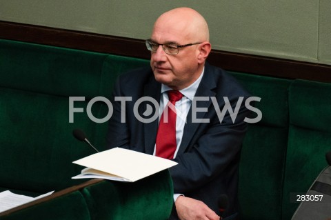  28.11.2023 WARSZAWA SEJM <br />
POSIEDZENIE SEJMU <br />
N/Z MICHAL OSTROWSKI<br />
FOT. MARCIN BANASZKIEWICZ/FOTONEWS 