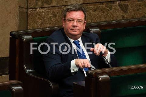  28.11.2023 WARSZAWA SEJM <br />
POSIEDZENIE SEJMU <br />
N/Z MICHAL WOJCIK<br />
FOT. MARCIN BANASZKIEWICZ/FOTONEWS 