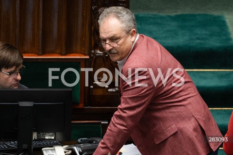  28.11.2023 WARSZAWA SEJM <br />
POSIEDZENIE SEJMU <br />
N/Z MAREK JAKUBIAK<br />
FOT. MARCIN BANASZKIEWICZ/FOTONEWS 