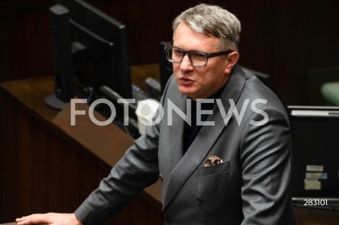  28.11.2023 WARSZAWA SEJM <br />
POSIEDZENIE SEJMU <br />
N/Z PRZEMYSLAW WIPLER<br />
FOT. MARCIN BANASZKIEWICZ/FOTONEWS 