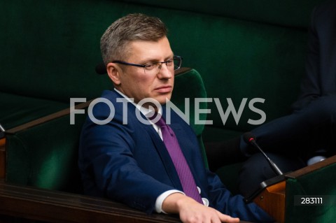  28.11.2023 WARSZAWA SEJM <br />
POSIEDZENIE SEJMU <br />
N/Z MARCIN WARCHOL<br />
FOT. MARCIN BANASZKIEWICZ/FOTONEWS 