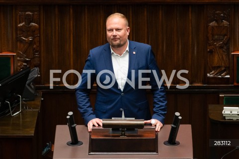  28.11.2023 WARSZAWA SEJM <br />
POSIEDZENIE SEJMU <br />
N/Z WITOLD ZEMBACZYNSKI<br />
FOT. MARCIN BANASZKIEWICZ/FOTONEWS 