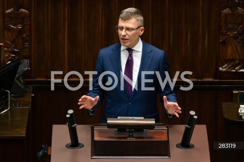  28.11.2023 WARSZAWA SEJM <br />
POSIEDZENIE SEJMU <br />
N/Z MARCIN WARCHOL<br />
FOT. MARCIN BANASZKIEWICZ/FOTONEWS 