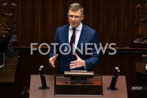  28.11.2023 WARSZAWA SEJM <br />
POSIEDZENIE SEJMU <br />
N/Z MARCIN WARCHOL<br />
FOT. MARCIN BANASZKIEWICZ/FOTONEWS 