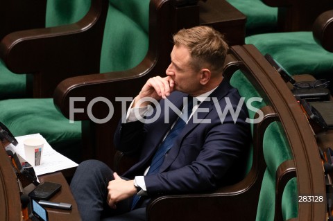  28.11.2023 WARSZAWA SEJM <br />
POSIEDZENIE SEJMU <br />
N/Z SLAWOMIR NITRAS<br />
FOT. MARCIN BANASZKIEWICZ/FOTONEWS 