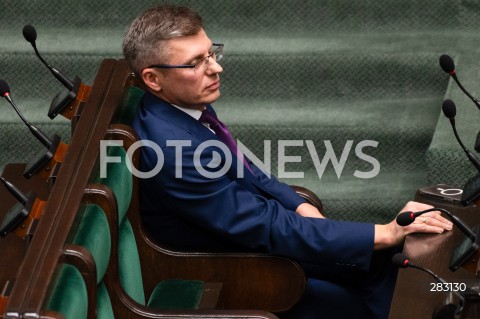  28.11.2023 WARSZAWA SEJM <br />
POSIEDZENIE SEJMU <br />
N/Z MARCIN WARCHOL<br />
FOT. MARCIN BANASZKIEWICZ/FOTONEWS 