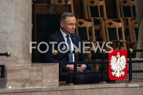  11.12.2023 WARSZAWA<br />
POSIEDZENIE SEJMU<br />
N/Z ANDRZEJ DUDA<br />
 