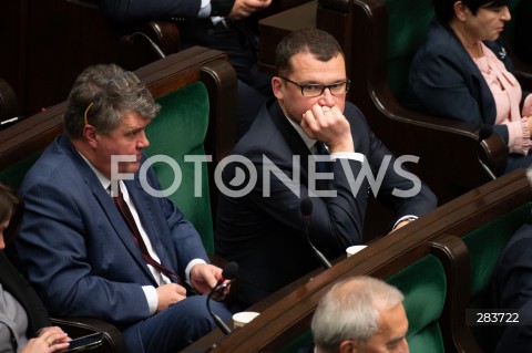  11.12.2023 WARSZAWA SEJM <br />
POSZIEDZENIE SEJMU<br />
WYBOR PREZESA RADY MINISTROW<br />
N/Z MACIEJ WASIK PAWEL SZEFERNAKER<br />
FOT. MARCIN BANASZKIEWICZ/FOTONEWS  