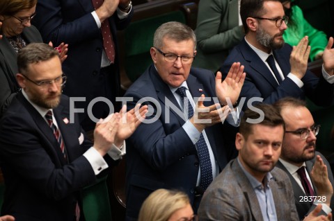  11.12.2023 WARSZAWA SEJM <br />
POSZIEDZENIE SEJMU<br />
WYBOR PREZESA RADY MINISTROW<br />
N/Z ZBIGNIEW KUZMIUK<br />
FOT. MARCIN BANASZKIEWICZ/FOTONEWS  