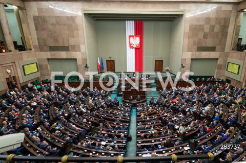  11.12.2023 WARSZAWA SEJM <br />
POSZIEDZENIE SEJMU<br />
WYBOR PREZESA RADY MINISTROW<br />
N/Z SEJM SALA POSIEDZEN<br />
FOT. MARCIN BANASZKIEWICZ/FOTONEWS  