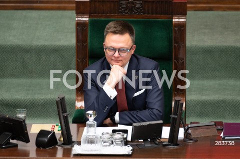  11.12.2023 WARSZAWA SEJM <br />
POSZIEDZENIE SEJMU<br />
WYBOR PREZESA RADY MINISTROW<br />
N/Z SZYMON HOLOWNIA<br />
FOT. MARCIN BANASZKIEWICZ/FOTONEWS  