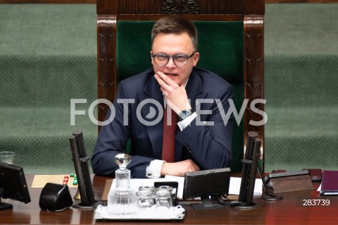  11.12.2023 WARSZAWA SEJM <br />
POSZIEDZENIE SEJMU<br />
WYBOR PREZESA RADY MINISTROW<br />
N/Z SZYMON HOLOWNIA<br />
FOT. MARCIN BANASZKIEWICZ/FOTONEWS  