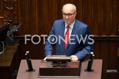  11.12.2023 WARSZAWA SEJM <br />
POSZIEDZENIE SEJMU<br />
WYBOR PREZESA RADY MINISTROW<br />
N/Z WLODZIMIERZ CZARZASTY<br />
FOT. MARCIN BANASZKIEWICZ/FOTONEWS  