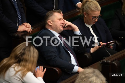  11.12.2023 WARSZAWA SEJM <br />
POSZIEDZENIE SEJMU<br />
WYBOR PREZESA RADY MINISTROW<br />
N/Z PRZEMYSLAW CZARNEK<br />
FOT. MARCIN BANASZKIEWICZ/FOTONEWS  