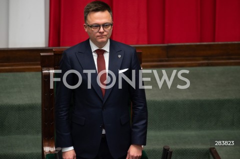  11.12.2023 WARSZAWA SEJM <br />
POSZIEDZENIE SEJMU<br />
WYBOR PREZESA RADY MINISTROW<br />
N/Z SZYMON HOLOWNIA<br />
FOT. MARCIN BANASZKIEWICZ/FOTONEWS  